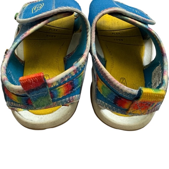 Keen Blue Knotch River Sandals Waterproof Colorful Toddler Girls Boy 7 Washable - Picture 4 of 9